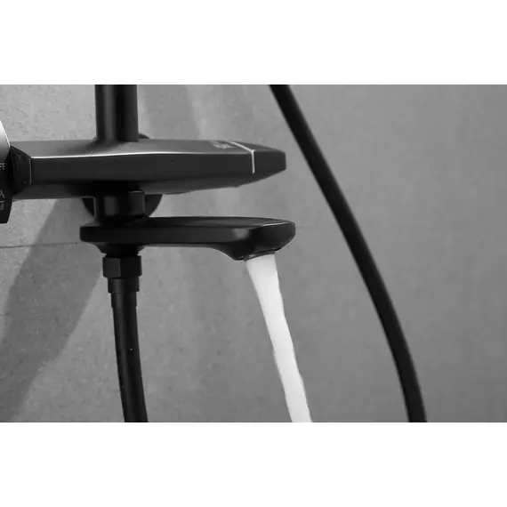 Душевая стойка с термостатом Rose R3996H, изображение 28