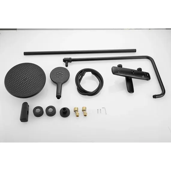 Душевая стойка с термостатом Rose R3996H, изображение 26