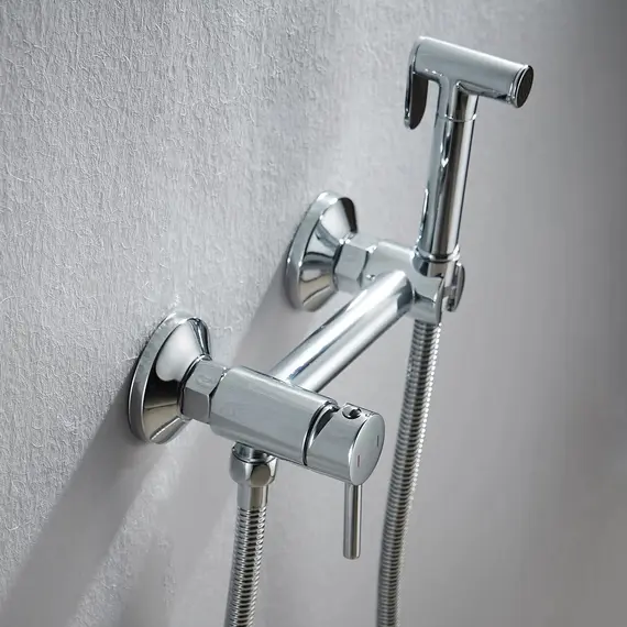 Смеситель с гигиеническим душем Shevanik S107, изображение 9