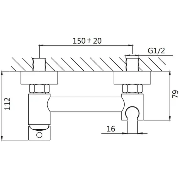 Смеситель с гигиеническим душем Shevanik S107H, изображение 2