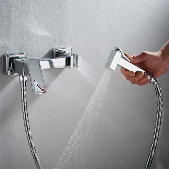 Смеситель с гигиеническим душем Shevanik S137, изображение 9