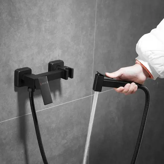 Смеситель с гигиеническим душем Shevanik S137H, изображение 5