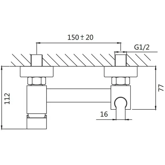 Смеситель с гигиеническим душем Shevanik S137T, изображение 2