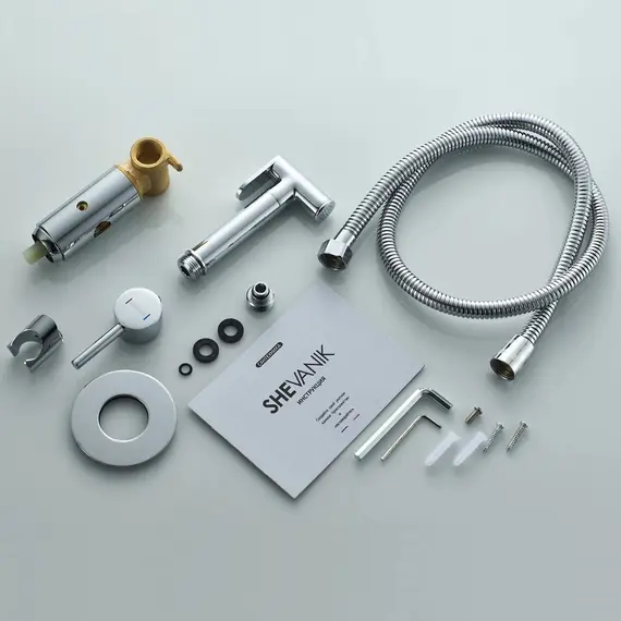 Смеситель с гигиеническим душем Shevanik S147, изображение 9