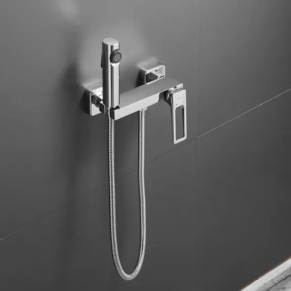 Смеситель с гигиеническим душем Shevanik S6805-1, изображение 9