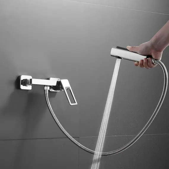 Смеситель с гигиеническим душем Shevanik S6805-1, изображение 5