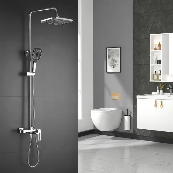 Душевая стойка со смесителем Shevanik S6836, изображение 22