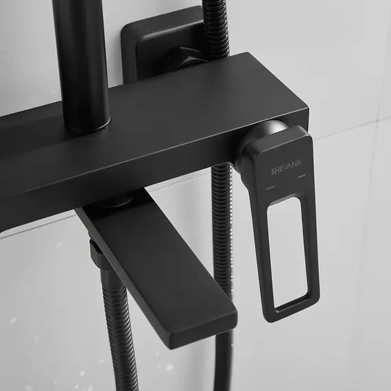 Душевая стойка со смесителем Shevanik S6836H, изображение 17