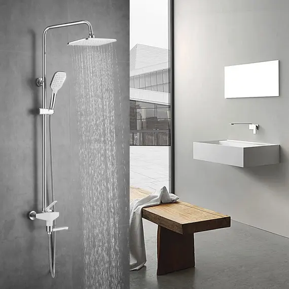 Душевая стойка со смесителем Shevanik S8036F, изображение 10