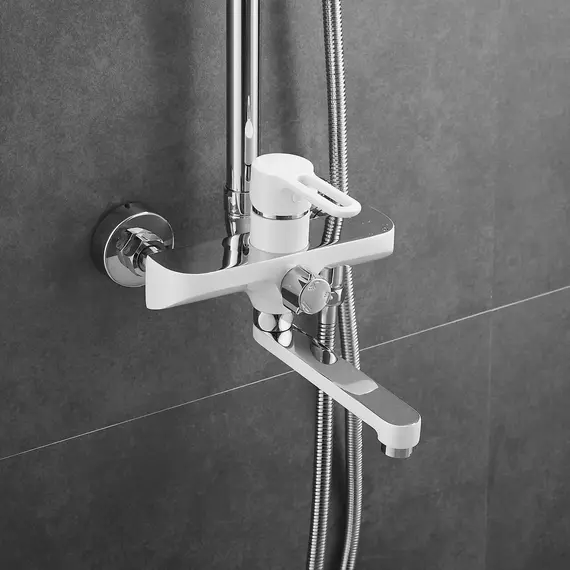 Душевая стойка со смесителем Shevanik S8136F, изображение 19