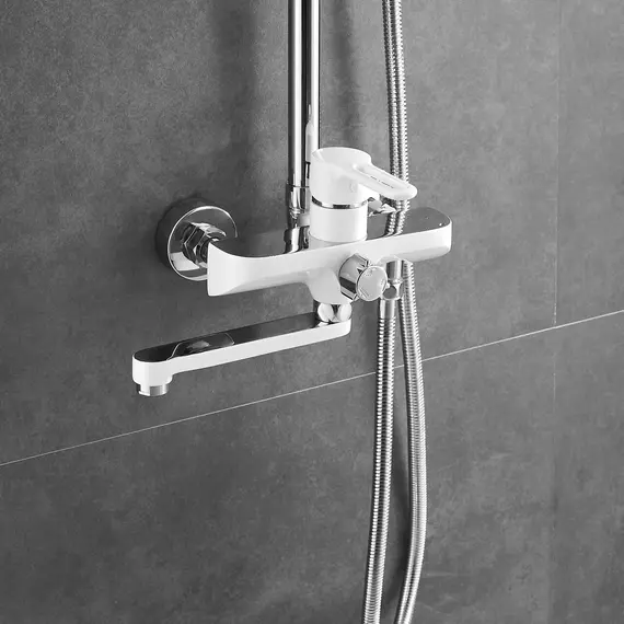 Душевая стойка со смесителем Shevanik S8136F, изображение 17