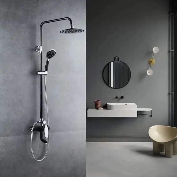 Душевая стойка со смесителем Shevanik S9836H, изображение 4