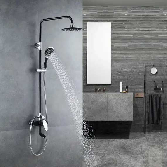 Душевая стойка со смесителем Shevanik S9836H, изображение 3