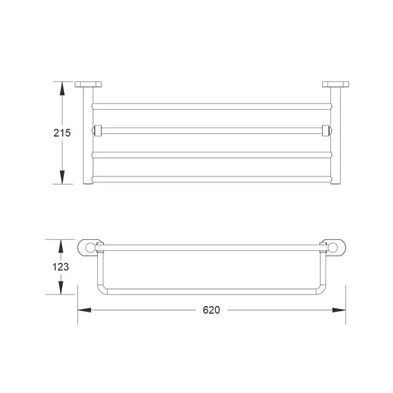 Полка для полотенец Shevanik SG5108, изображение 2
