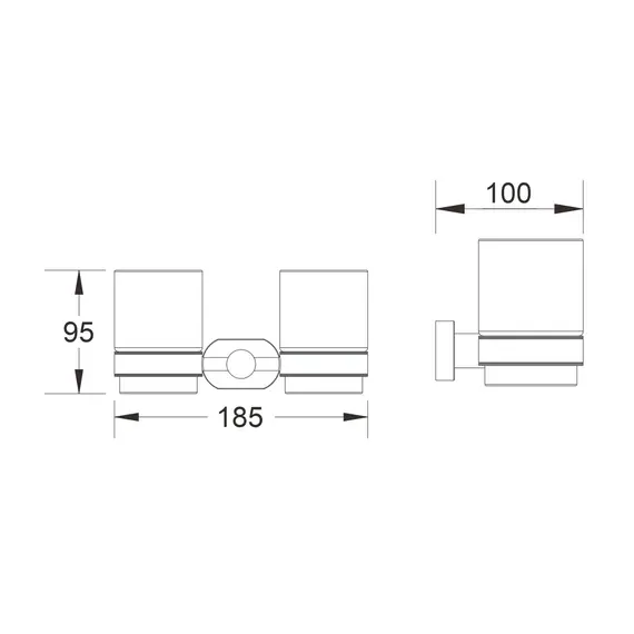 Стаканы для ванной Shevanik SG5122H, изображение 2