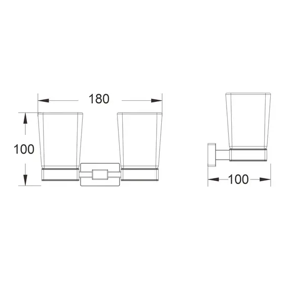 Стаканы для ванной Shevanik SG5622H, изображение 2