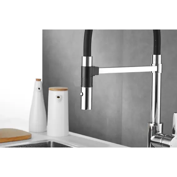 Смеситель для кухни с гибким изливом Rose R133, изображение 15