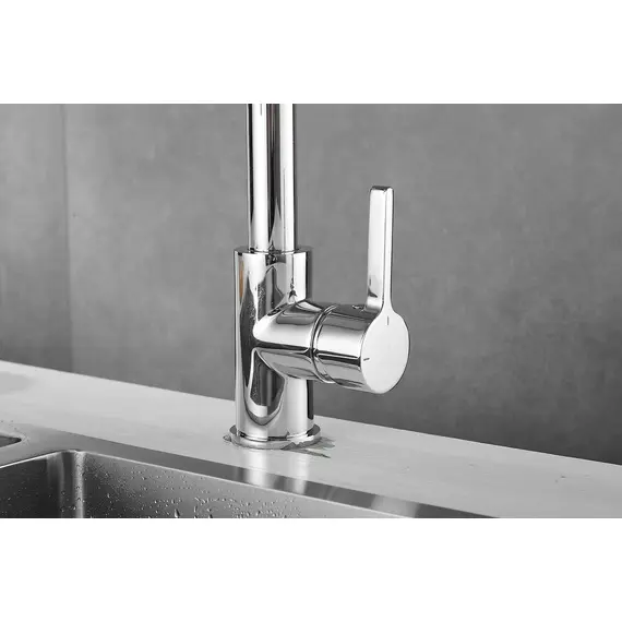 Смеситель для кухни с гибким изливом Rose R133, изображение 14