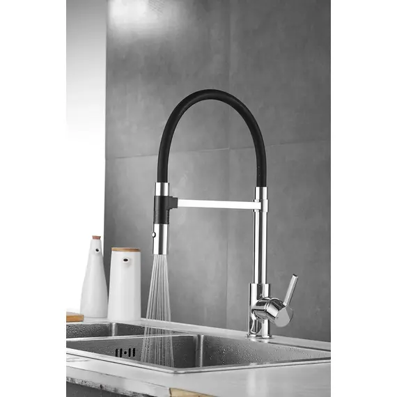 Смеситель для кухни с гибким изливом Rose R133, изображение 10