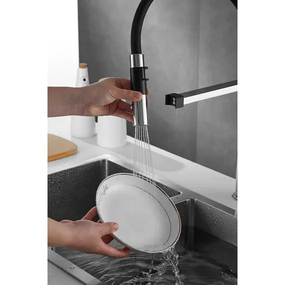 Смеситель для кухни с гибким изливом Rose R133, изображение 5