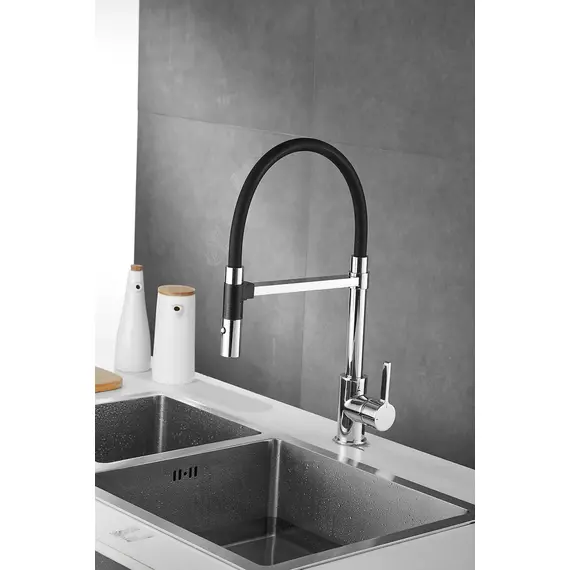 Смеситель для кухни с гибким изливом Rose R133, изображение 29