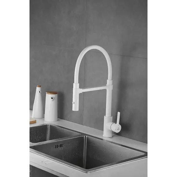 Смеситель для кухни с гибким изливом Rose R133C, изображение 32