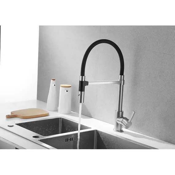 Смеситель для кухни с гибким изливом Rose R133L, изображение 13