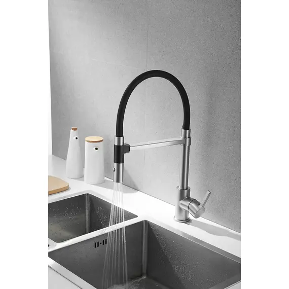 Смеситель для кухни с гибким изливом Rose R133L, изображение 12