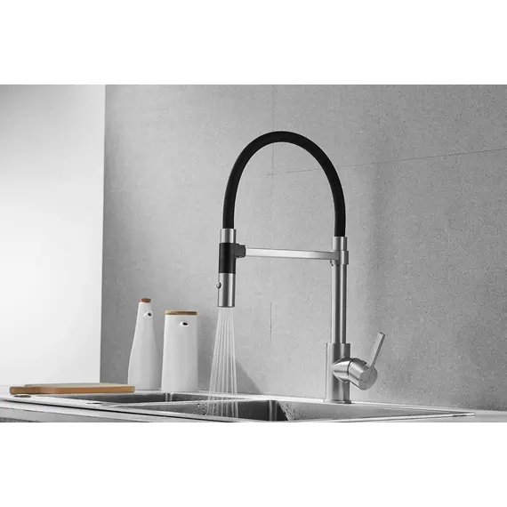 Смеситель для кухни с гибким изливом Rose R133L, изображение 11