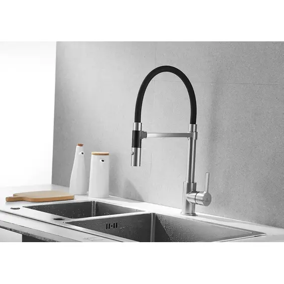 Смеситель для кухни с гибким изливом Rose R133L, изображение 31