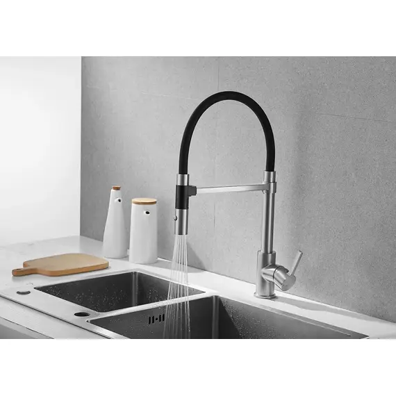 Смеситель для кухни с гибким изливом Rose R133L, изображение 28