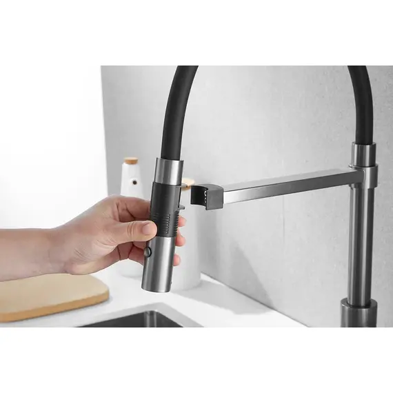 Смеситель для кухни с гибким изливом Rose R133T, изображение 32