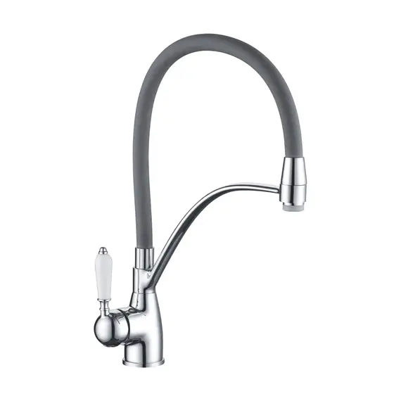 Смеситель для кухни с гибким изливом Rose R153