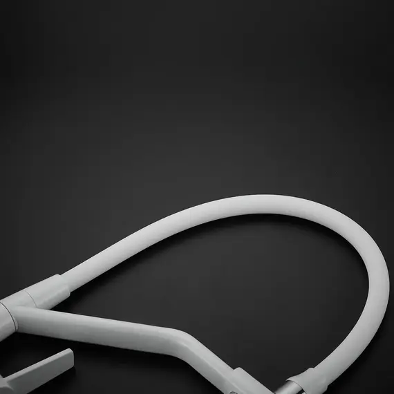 Смеситель для кухни с гибким изливом Rose R558C белый, изображение 14