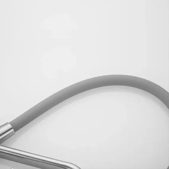 Смеситель для кухни с гибким изливом Rose R558L никель/серый, изображение 10