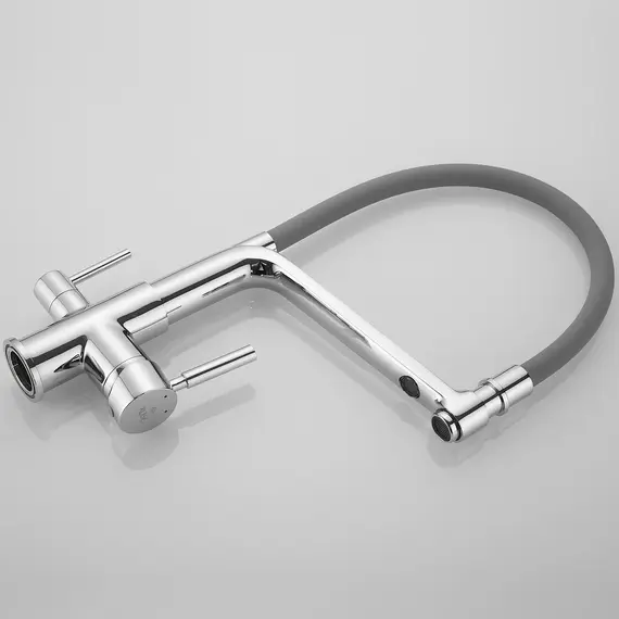 Смеситель для кухни с гибким изливом Rose R658, изображение 18