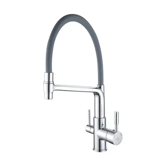 Смеситель для кухни с гибким изливом Rose R658