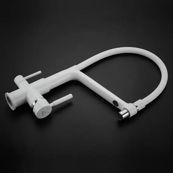 Смеситель для кухни с гибким изливом Rose R658C, изображение 10