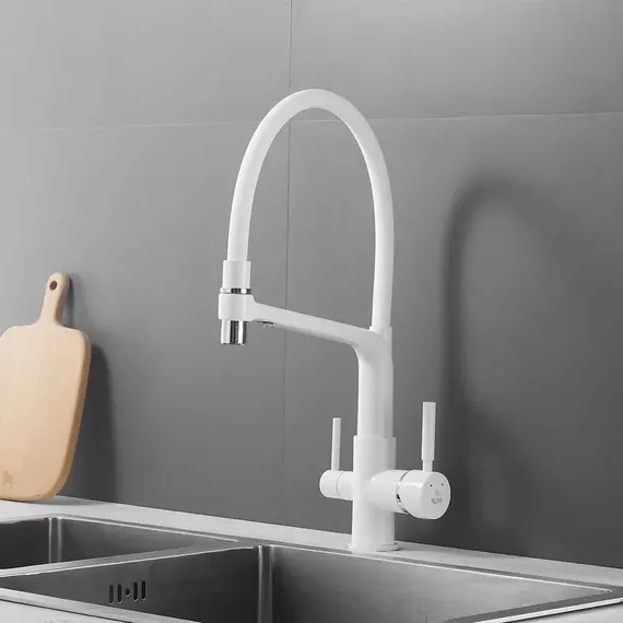 Смеситель для кухни с гибким изливом Rose R658C, изображение 4