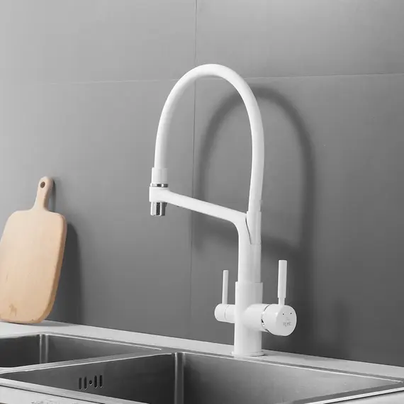 Смеситель для кухни с гибким изливом Rose R658C, изображение 3