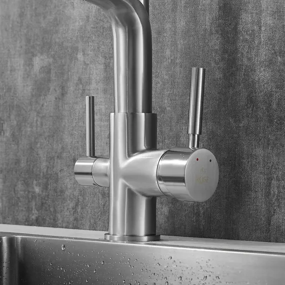 Смеситель для кухни с гибким изливом Rose R658L, изображение 16