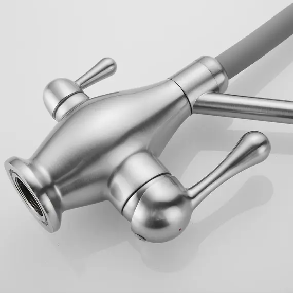 Смеситель для кухни с гибким изливом Rose R858L, изображение 13