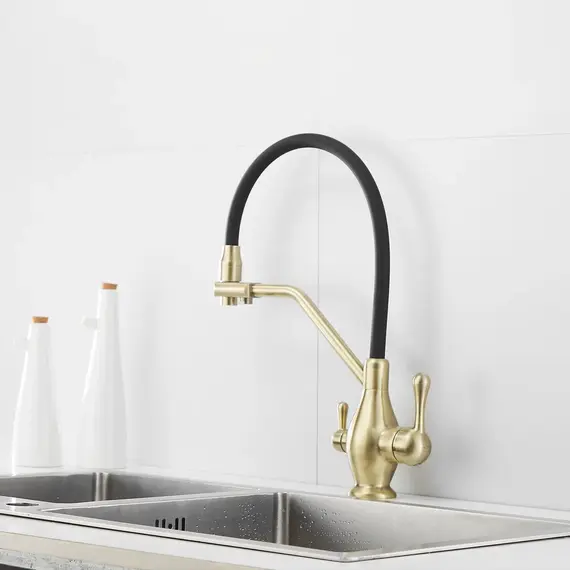 Смеситель для кухни с гибким изливом Rose R858Q, изображение 3