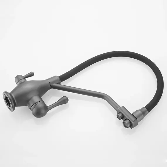 Смеситель для кухни с гибким изливом Rose R858Y, изображение 19