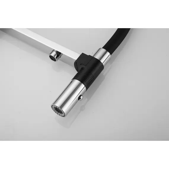 Смеситель для кухни Rose R958 хром с гибким изливом magneto, изображение 26