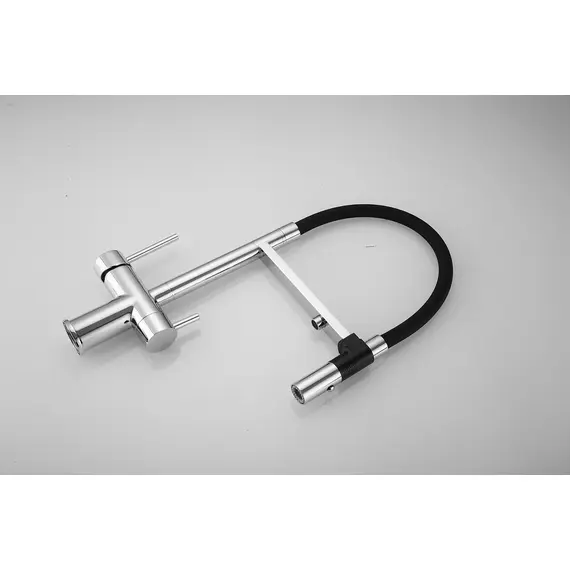 Смеситель для кухни Rose R958 хром с гибким изливом magneto, изображение 35