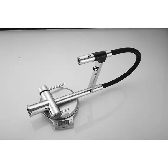 Смеситель для кухни Rose R958 хром с гибким изливом magneto, изображение 34