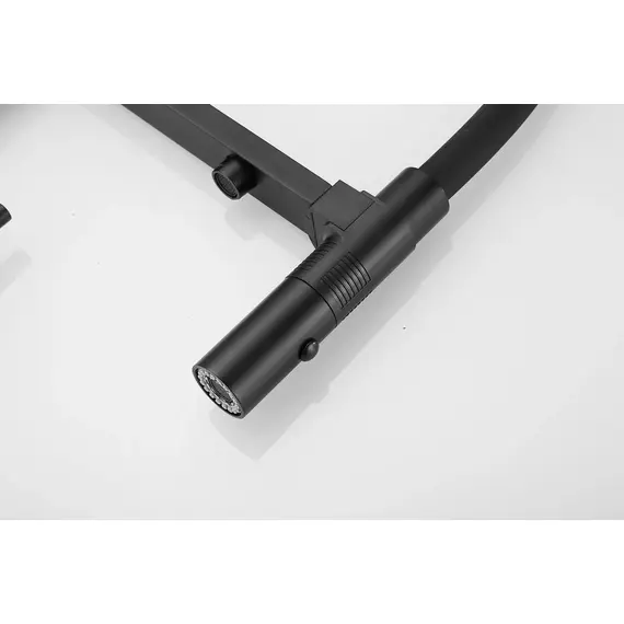 Смеситель для кухни Rose R958H антрацит с гибким изливом magneto, изображение 34