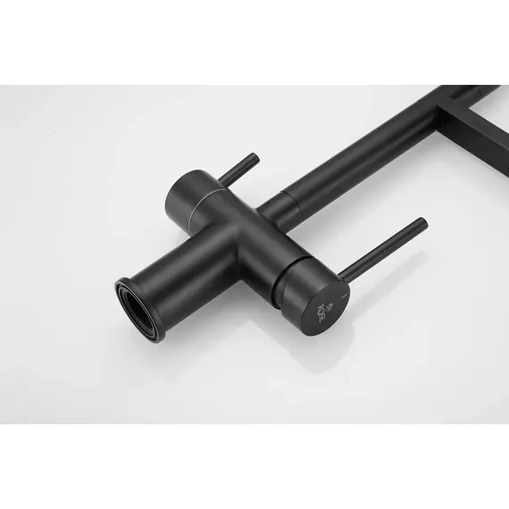 Смеситель для кухни Rose R958H антрацит с гибким изливом magneto, изображение 33