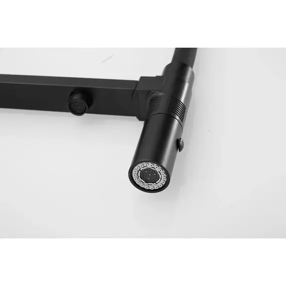 Смеситель для кухни Rose R958H антрацит с гибким изливом magneto, изображение 31